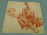 Sanguine Lead Drawing
