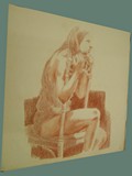 Sanguine Lead Drawing