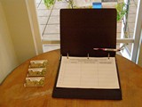 Guest book & cards