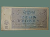 Back of 10 Kronen