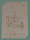 Drawing by Peter Kien / Petr Kien at Theresienstadt